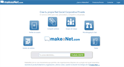 Desktop Screenshot of makeanet.com