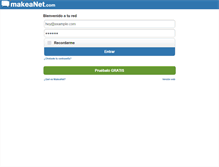 Tablet Screenshot of makeanet.com
